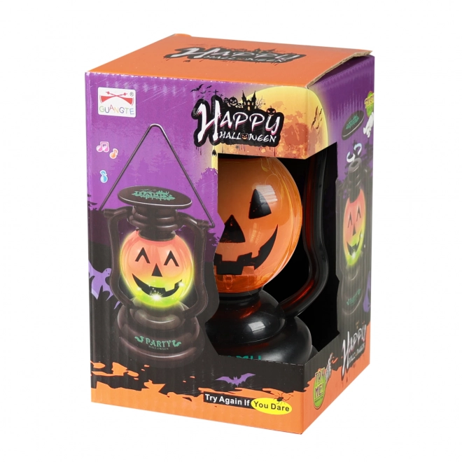 Halloween Pumpkin Lamp with Light and Sound