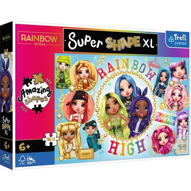 Trefl Puzzle Super Shape XL Rainbow High