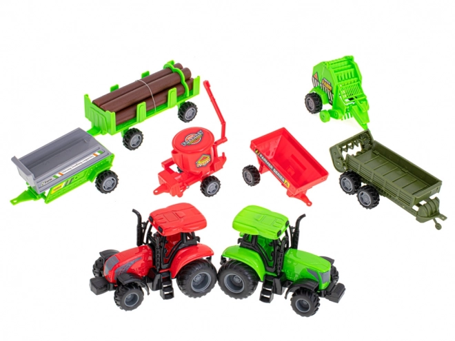 Farm with Animals and Machines - 49 Pieces