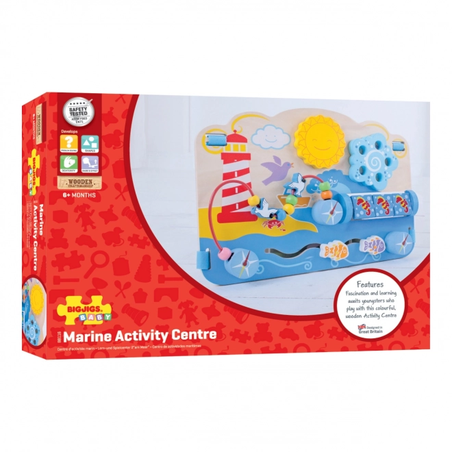 Bigjigs Wooden Activity Ocean Board