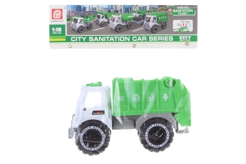 Toy Garbage Truck in Mesh Bag