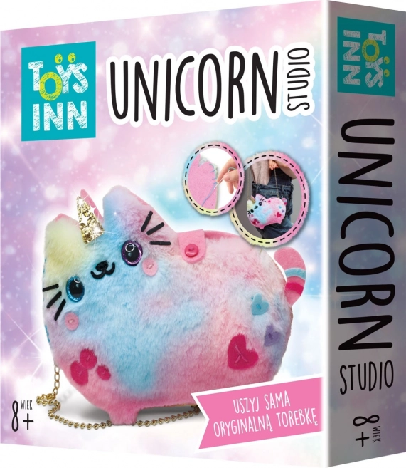 sewing kit – unicorn handbag for kids