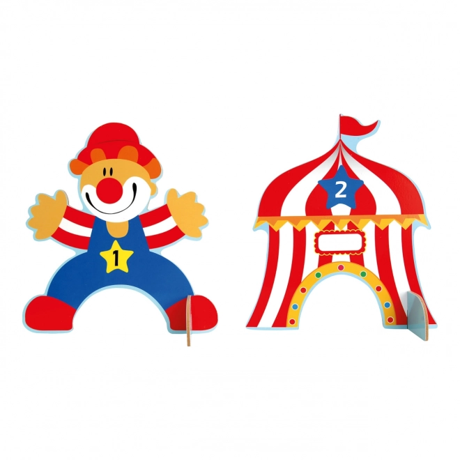 Bino Children's Circus Croquet Set