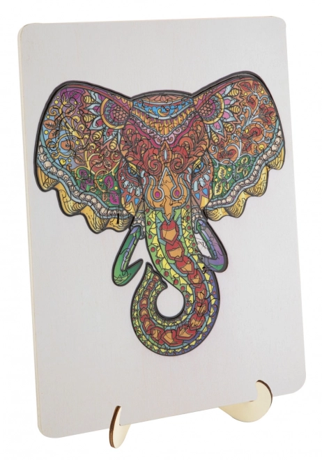 Moxy Elephant Outline Puzzle 132 Pieces