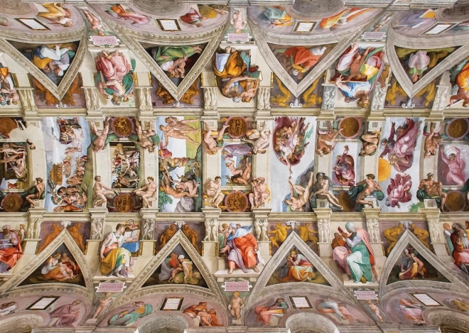 Sistine Chapel Jigsaw Puzzle 1000 Pieces