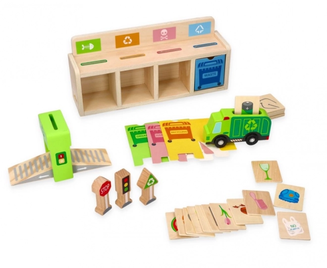 Wooden Recycling Sorting Puzzle