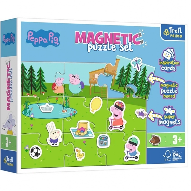 Peppa Pig Magnetic Puzzle Set