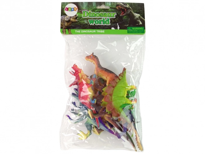 Colorful Dinosaur Figures Set