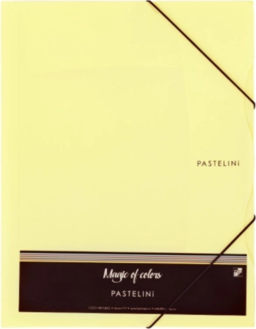 Pastelini Document Folder Yellow