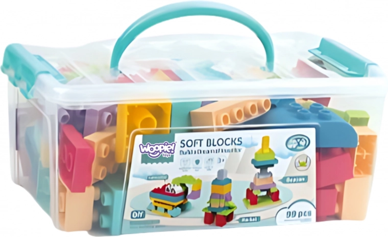 Practical box with lid and handle