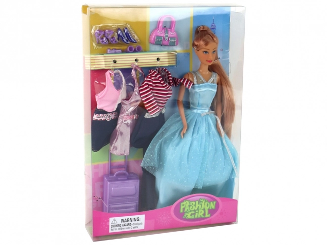 Doll Set with Costume and Adventure Accessories