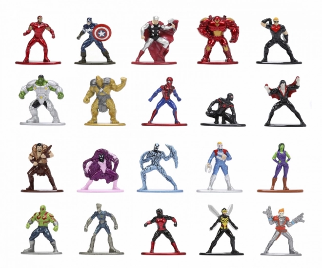 Marvel Metal Collector's Nano Figures 20 pcs, Wave 6