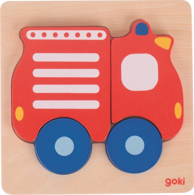 Goki Wooden Insert Puzzle Ship