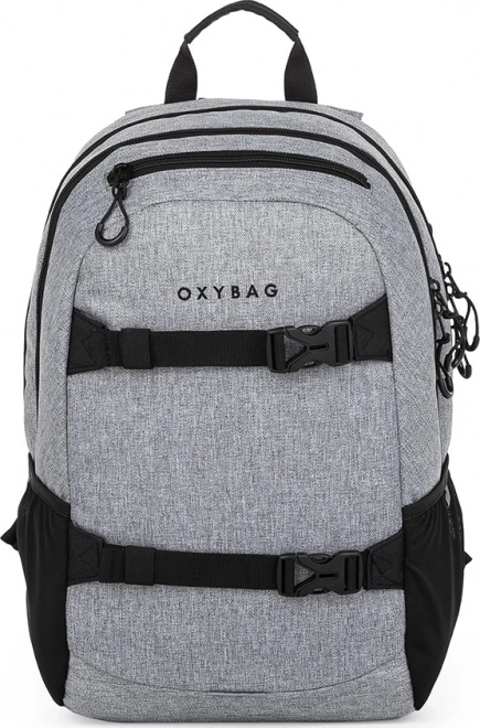 Sport Backpack With Pencil Case OXY Sport Grey Melange