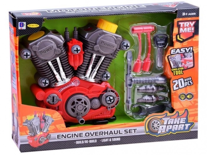 Toy Engine for Young Mechanics