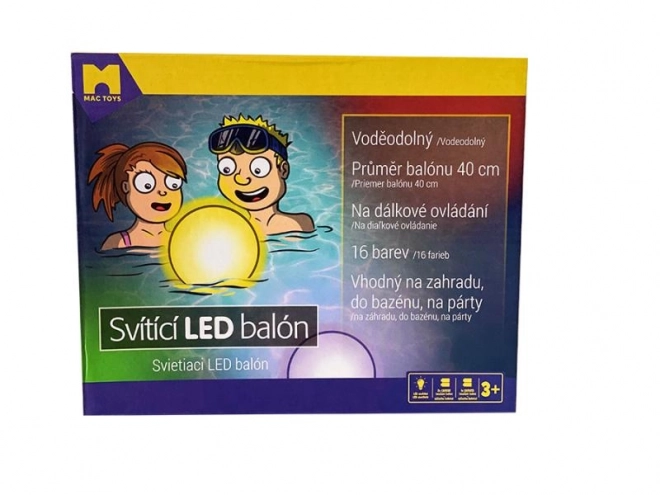 Illuminating LED Beach Ball