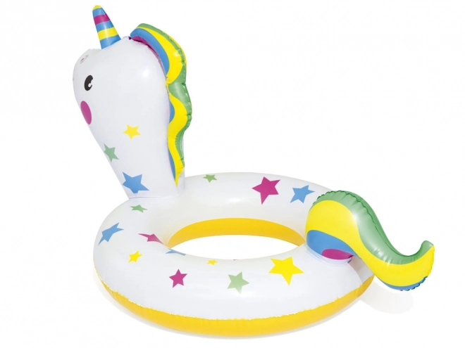 Inflatable Unicorn Swimming Ring – white