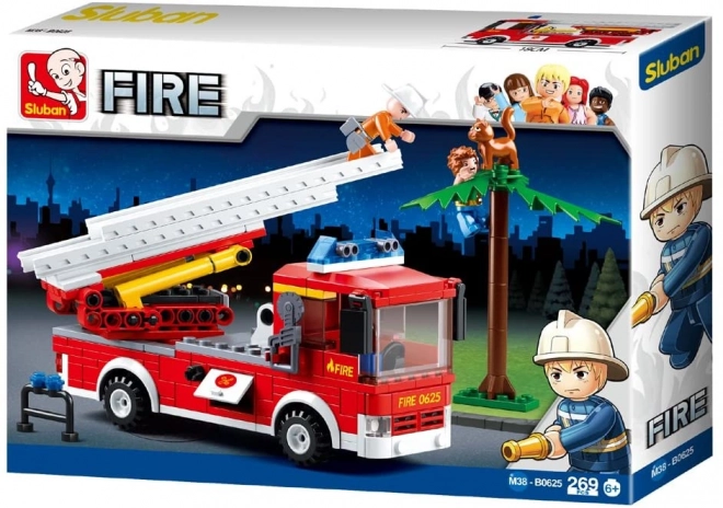 Sluban Fire Truck with Ladder