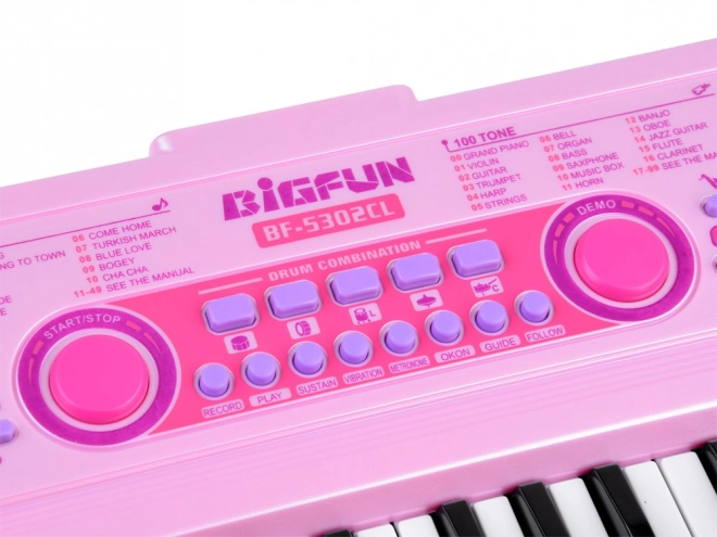 BigFun Illuminated Keys Keyboard for Kids