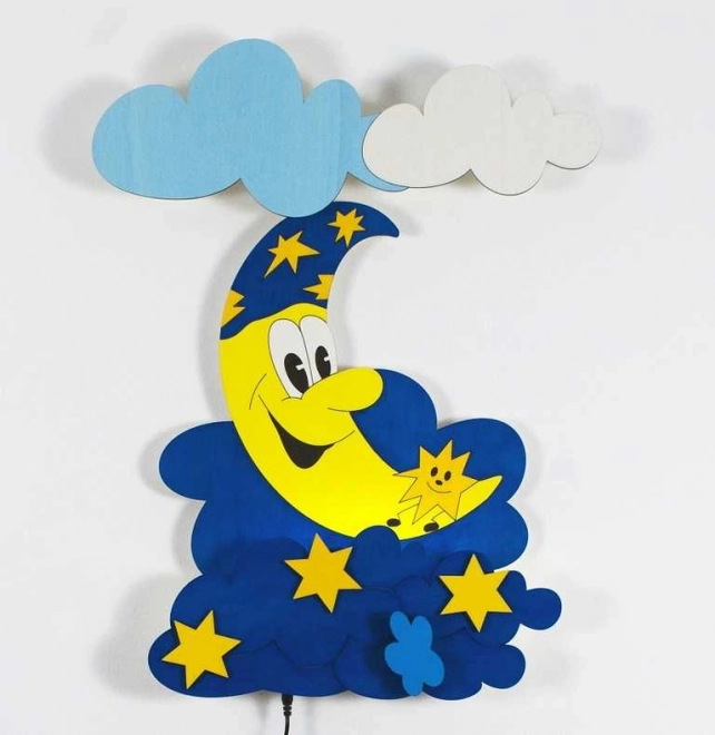 Children's LED Wall Lamp Moon