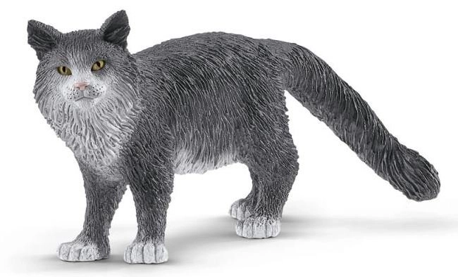 Maine Coon Cat Figurine