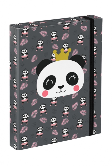 Panda School Notebook Holder A5