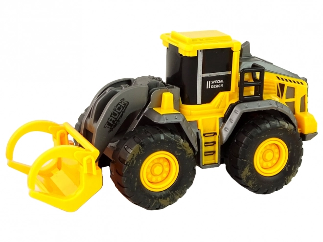 Yellow Construction Vehicle Set - 3 Models