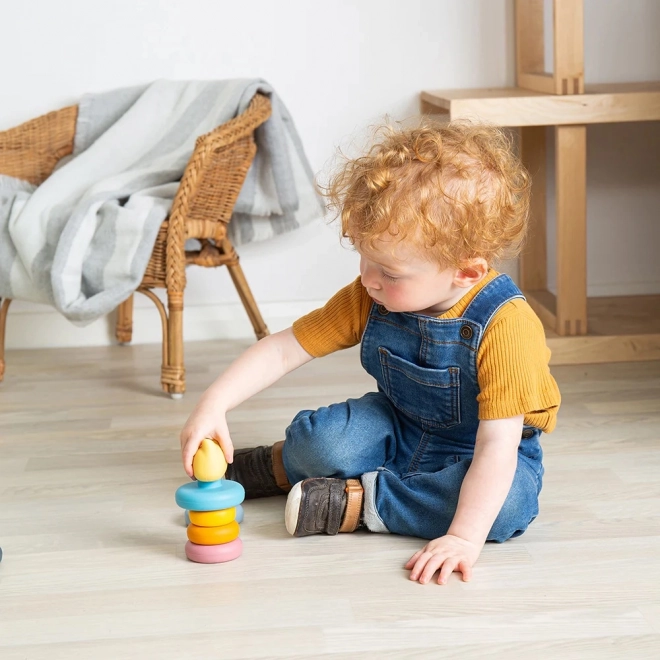 Silicone Stackable Tower Cat Toy