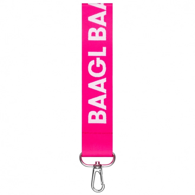 Baagl pink short keychain