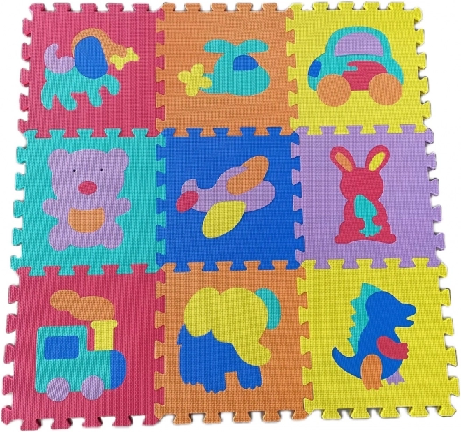 Foam Puzzle Animal and Transport Tiles