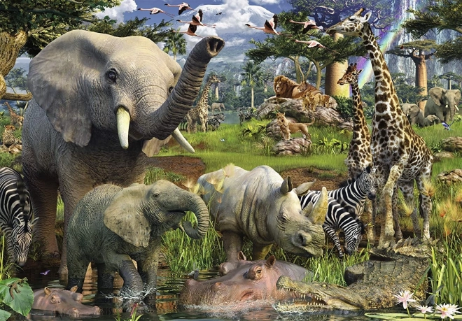 Ravensburger animal puzzle 18000 pieces