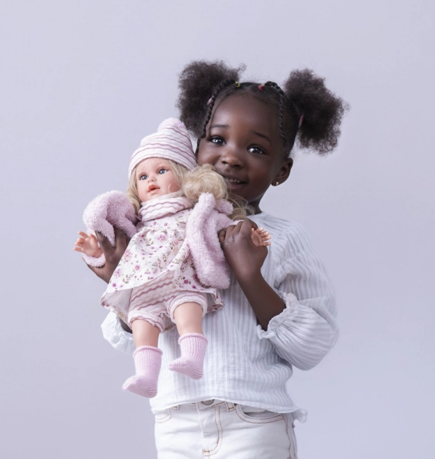 Realistic Doll Lucia with Soft Body 40 cm