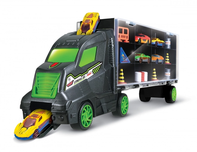 Toy Truck with Die-Cast Cars