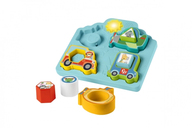 Fisher-Price Vehicles and Shapes Puzzle with Lights and Sounds