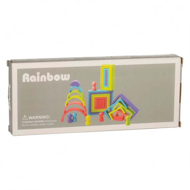 Educational Wooden Rainbow Puzzle