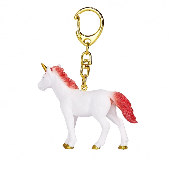 Unicorn Keychain - Red