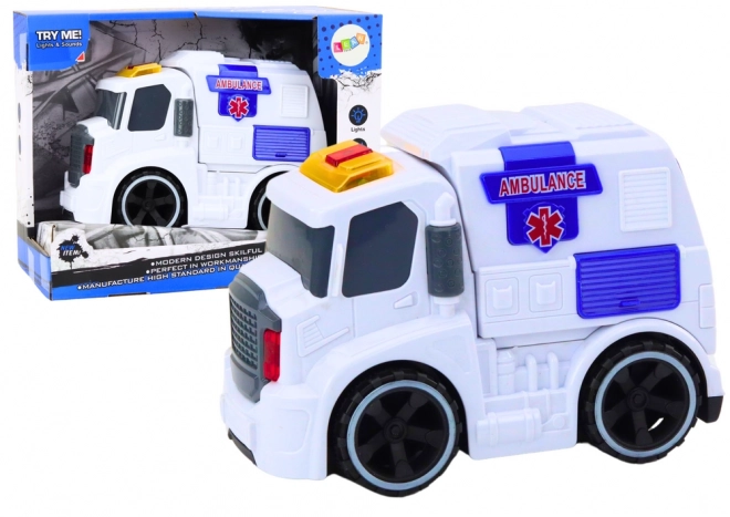 Ambulance Toy with Lights and Sirens