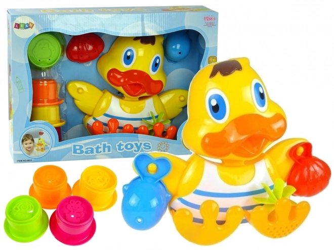 Bath Duck Set with Cups