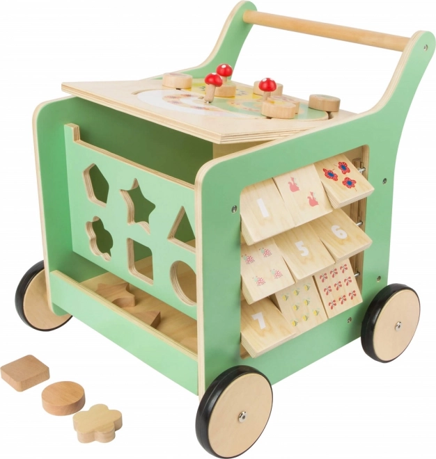 Small Foot Activity Walker with Wooden Cube Toy