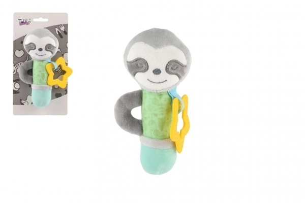 Plush Bear and Raccoon Teether Toy