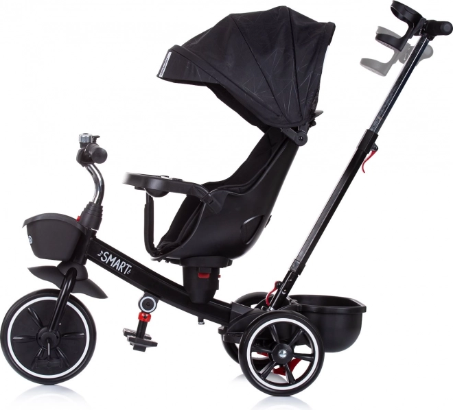 Chipolino Tricycle with Canopy Smart 2in1 Raven