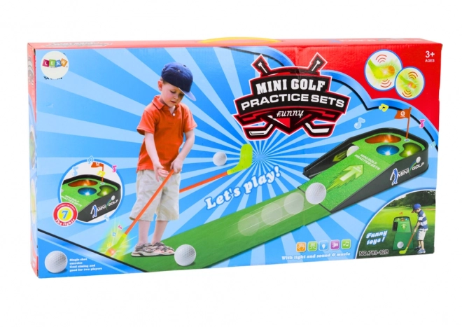 Mini Golf Set with Sounds and Lights