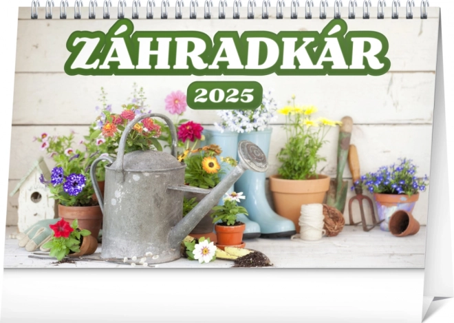 Gardener's Desk Calendar 2025