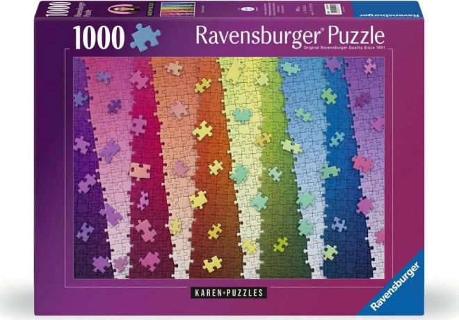 Ravensburger Puzzle Colors on Colors 1000 Pieces