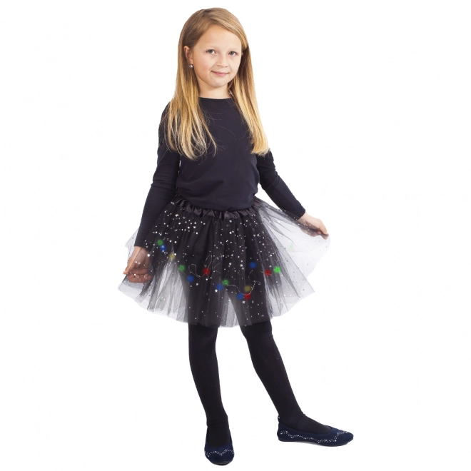 Luminous tutu skirt for girls