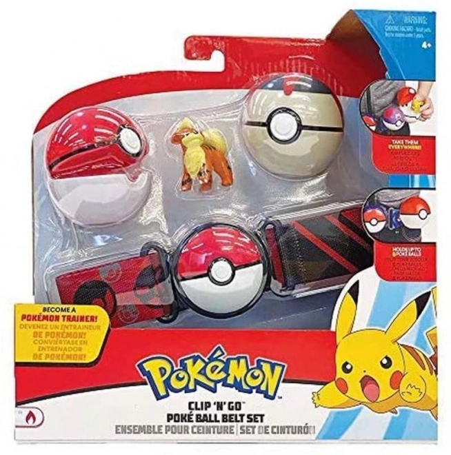 Pokémon Clip 'n' Go Poké Ball Belt Set