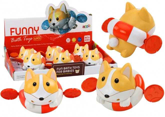 Wind-Up Fox Bath Toy