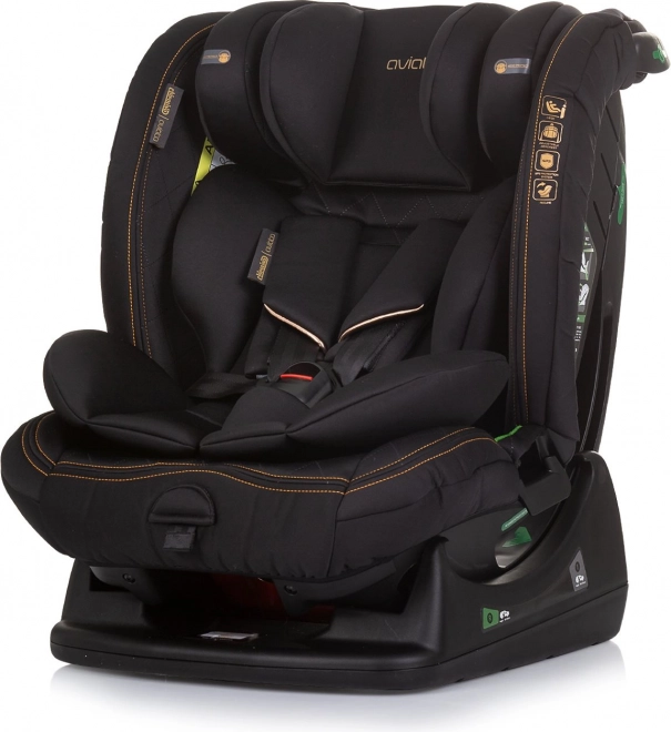 Chipolino Aviato i-Size Car Seat Obsidian