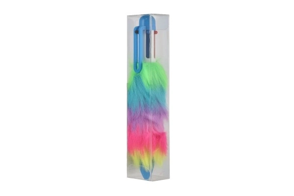 Colorful Plush Pen with Six Colors