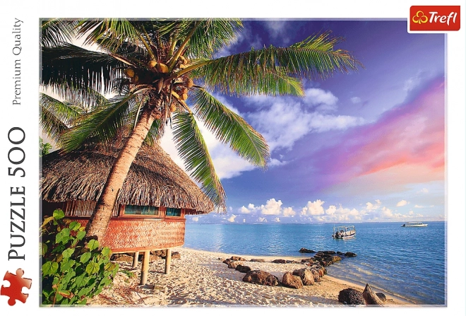 500 Piece Bora Bora Island Puzzle